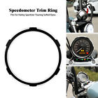 Black Speedometer Gauge Bezel Accent Annular Trim Ring For Harley Sportster Dyna
