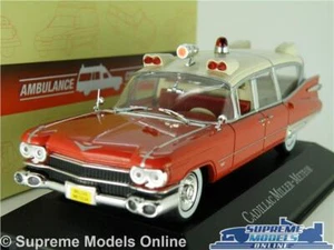 CADILLAC MILLER METEOR MODEL AMBULANCE CAR CLASSIC AMERICAN US 1:43 SCALE 02 K8 - Picture 1 of 6