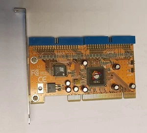 SIIG Ultra ATA 133 PCI Raid Dual Port IDE Controller Card SC-PE4B23 - Zdjęcie 1 z 5