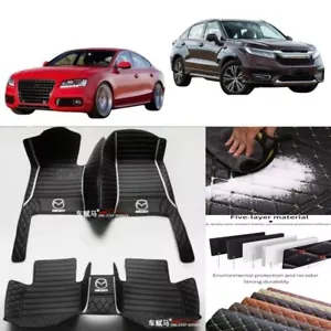 Custom For Mazda All Models Car Floor Mats Anti-slip Liner Car Rugs Waterproof - Imagen 1 de 42