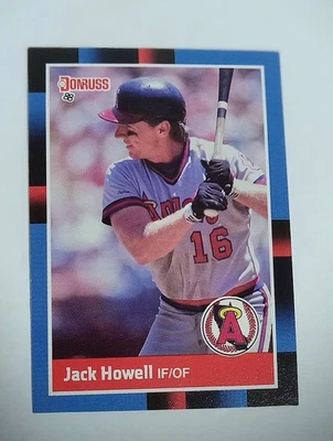 Jack Howell - California Angels - 1988 Donruss Baseball # 333 MT - Image 1 of 2