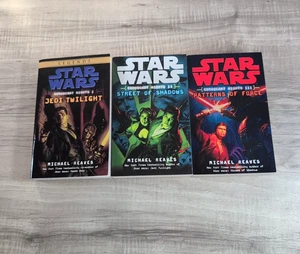 Star Wars Coruscant Nights 1,2,3 Paperbacks - Picture 1 of 16