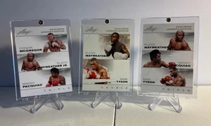 Mike Tyson MayWeather Pacquiao "Exclusive Special Release" lot (3) Boxing Cards - Picture 1 of 2