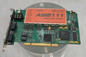 AudioScience ASi5111 Rev D Broadcast Balanced Analog XLR Multichannel No Cable - Picture 1 of 6