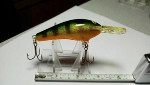 RAPALA,===NEUWERTIG=== VINTAGE,(FINNLAND), "FAT RAP 7", BARSCHMUSTER, AUS DEN 70ERN - Bild 1 von 7