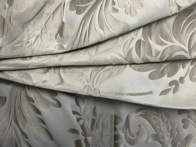 Top Quality Designer Silk Damask Gold Taupe 242cm X 140cm & 220cm X 140cm #1042 - Image 1 of 4