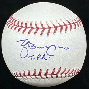 Yadier Molina TPR Firmado 2006 WBC Logo Béisbol JSA - Imagen 1 de 3