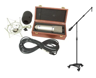 Neumann U87Ai Set Z Micrófono Condensador con Soporte Amortiguador, Caja + Soporte Foto 1 de 3