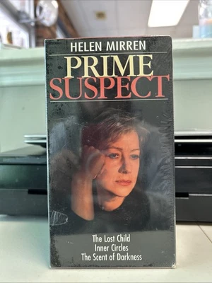 1996 Prime Suspect 3 VHS TAPE BOX SET Scent Of Darkness Inner Circles Lost Child Foto 1 de 4