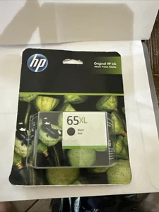 New GENUINE Original HP 65XL BLACK INK Cartridge HP DESKJET HP ENVY HP AMP - Photo 1/3