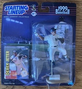 1999 Hasbro Starting Lineup Derek Jeter New York Yankees HOF - Picture 1 of 6