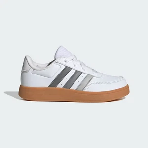 Scarpe da tennis Adidas Breaknet 2.0 K IH8878 bianco/argento/gomma BAMBINI taglia 7 - Foto 1 di 9