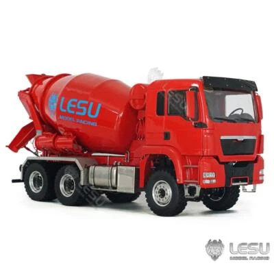 LESU 1/14 RC 6x6 Metal Mixer Truck Radio Control Agitating Lorry Concrete Kit - Image 1 of 4