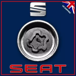 Per SEAT Security Master Dado Ruota di Bloccaggio Chiave 544 D LWNK Bullone Lugnut Luglut Lug - Foto 1 di 5