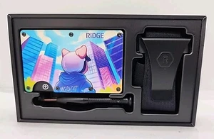 NEW Ridge RFID Blocking Wallet Cash Strap w/Money Clip Wildcat - Picture 1 of 9