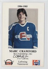 1984-85 Pepsi Fredericton Express Police Marc Crawford #23