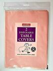 Pack of 2 Disposable Paper Table Covers / Table Cloths - Square 90CM X 90CM 