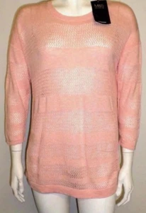 NEW LADIES PINK LIGHTWEIGHT JUMPER SOFT MARKS & SPENCER SIZES 8 10  - Picture 1 of 4