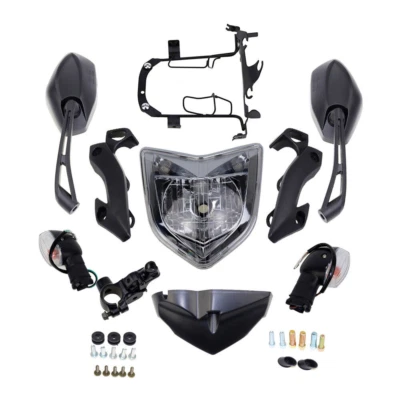 Headlight Set Motorcycle Head Turn Light Assembly For YAMAHA FZ1N 2006-2012 Foto 1 de 4