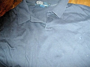 Polo Ralph Lauren Clásico Diseño Italiano Azul Marino Manga Larga Talla L - Imagen 1 de 4