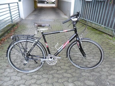 SCHÖNES KALKHOFF ALU TREKKINGRAD -MODELL AURORA FAHRRAD 28 ZOLL RH55 CM 16 GANG - Bild 1 von 4