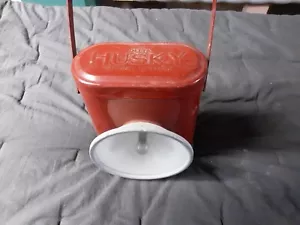 Vintage Delta Husky Dry Cell Lantern With Old Batteries - Picture 1 of 5