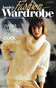 Annie's Fashion Wardrobe Knit & Crochet Magazine | January-February 1988 No. 19 - Picture 1 of 7
