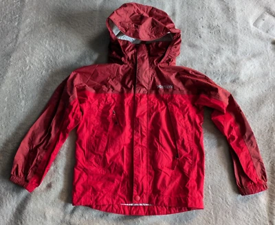 MARMOT Snow Rain Shell Jacket Youth Child XS Red Hiking Skiing - Image 1 of 4