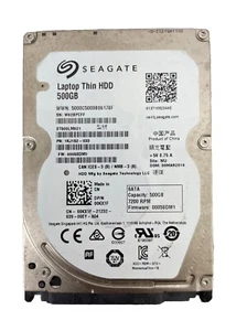 Disque dur fin pour ordinateur portable Seagate 500 Go HDD 2,5 ST500LM021 - Photo 1/2