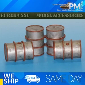 Juego de tambores de combustible alemanes Eureka E-011 1/35 200 l #1 4 piezas resina - Imagen 1 de 10