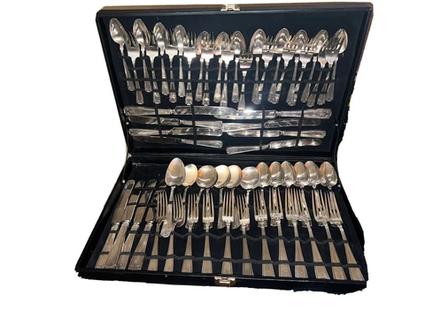 1913 Gorham Etruscan Sterling Silver Flatware Set Cover