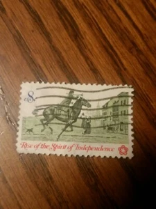 Francobolli Ascesa dello Spirito di Indipendenza 8 centesimi lotto di 8 - Foto 1 di 8