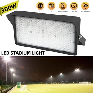 LED Flood Stadium Lights for Outside Garage Warehouse Sport Court Gym Lighting - Picture 1 of 19