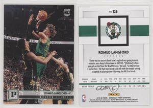 2019-20 Panini Chronicles Panini Green Romeo Langford #126 Rookie RC