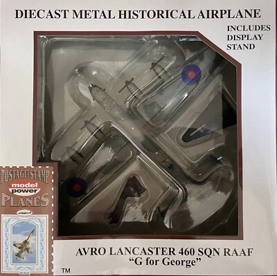 RAAF MODEL POWER (5333-1) 460 SQN AVRO "LANCASTER" 1:144 SCALE DIECAST BNIB RARE - image 1 of 4