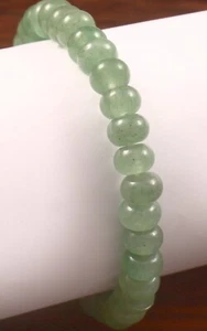 Bracciali Elasticizzati Perline Zade Nefrite Naturale 8mm,7,5 Pollici, Regalo per Mamma,Tutti - Foto 1 di 10