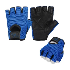 Mens Weight Lifting Gloves Padded Gym Workout Gloves Lifting Gloves Cross Fit TG - Picture 1 of 7