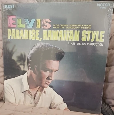 ELVIS PRESLEY "PARADISE, HAWAIIAN STYLE" 1966 RCA VICTOR LP 33rpm LSP-3643 New Foto 1 de 4