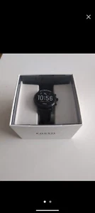 Fossil Carlyle HR Gen 5 44mm Smartwatch (Silicone Black) - Picture 1 of 3