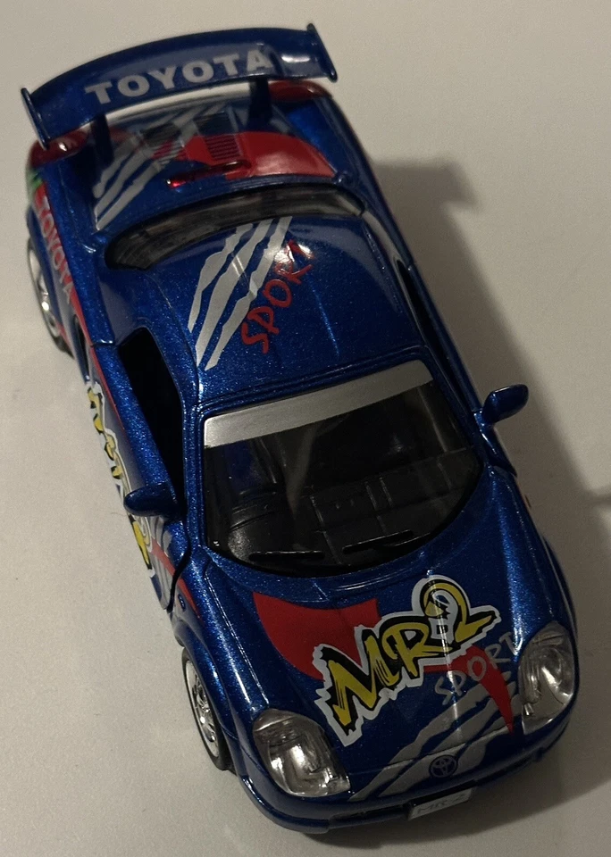 Kinsmart Toyota MR2 Street Fighter 5” Diecast Pull Back Toy Racer Original 2011 - Image 1 of 4