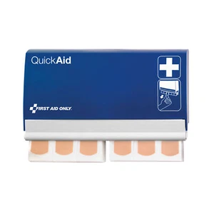 QuickAid Pflasterspender inkl. 90 wasserfeste Pflaster - Pflasterset nachfüllbar - Bild 1 von 7