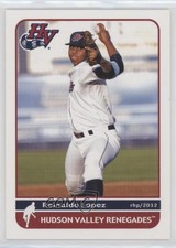 2012 Grandstand Hudson Valley Renegades Reinaldo Lopez