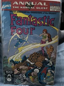 Marvel comic Fantastic Four Annual #24 - The Korvac Quest - Picture 1 of 5