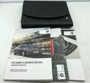 2013 BMW 3 Series Owners Manual Set with Case OEM D03B08008 - Picture 1 of 10