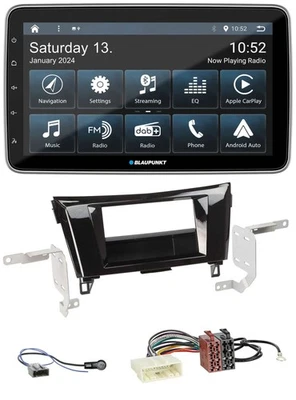 Blaupunkt USB DAB SD MP3 Bluetooth Autoradio für Nissan Qashqai X-Trail ab 2014 - Bild 1 von 4
