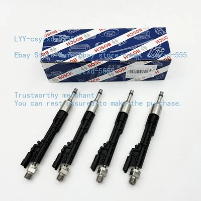 Inyectores de combustible OEM NUEVOS 4 piezas 13647597870 para BMW 328i 320i 528i X1 X3 2,0 L Foto 1 de 4