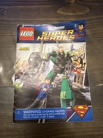 LEGO&reg; DC Comics 6862 Super Heroes Superman Instruction Manual Only!