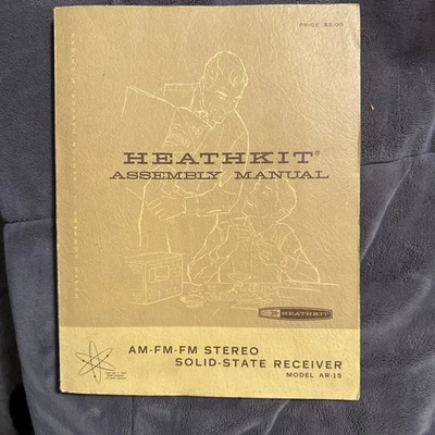 HEATHKIT AR-15 Receptor Propietarios Montaje Manual de Servicio Original Foto 1 de 4