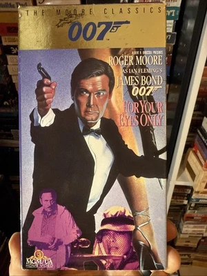 For Your Eyes Only 1981 VHS Rare Early 80s Release NON RENTAL  - Image 1 of 4
