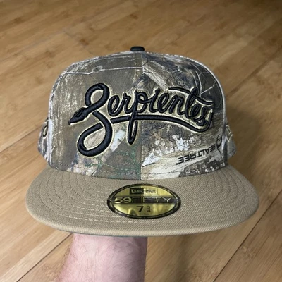 New Era 59FIFTY Arizona Diamondbacks Serpientes Realtree Camo Tan 7 3/4 Hat Club - Image 1 of 4